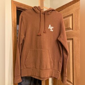 American Eagle Brown Pullover Hoodie